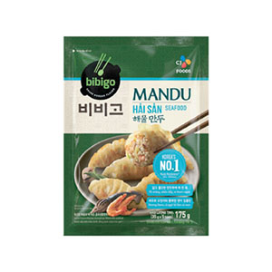 BÁNH MANDU HẢI SẢN CJ BIBIGO GÓI 175G