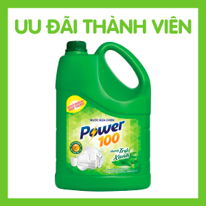 NRC POWER100 HƯƠNG TRÀ XANH 3.5KG