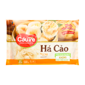 HÁ CẢO MINI CẦU TRE GÓI 500G