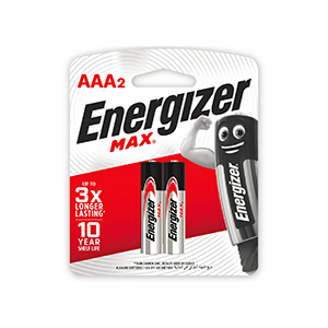 PIN AAA ENERGIZER MAX E92 BP2