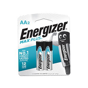 AA ENERGIZER MAX PLUS 2 PACK