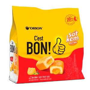 BÁNH C'EST BON SỢI THỊT GÀ SỐT KEM PHÔ MAI GÓI 101.5G