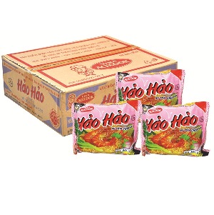 THÙNG MÌ HẢO HẢO TÔM CHUA CAY 75G x 30 GÓI