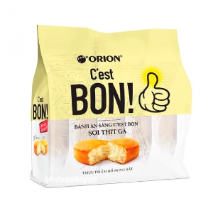 BÁNH C'EST BON SỢI THỊT GÀ 5P GÓI 85G