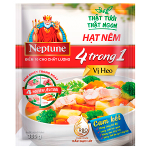 HẠT NÊM NEPTUNE 4 TRONG 1 VỊ HEO 380G