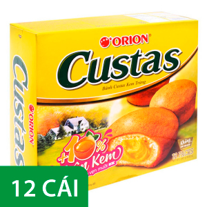 BÁNH CUSTAS HỘP 12 CÁI 282G
