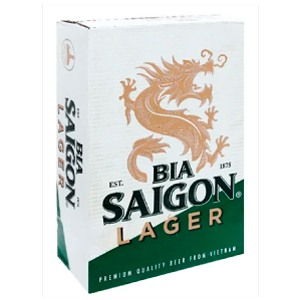 BIA SÀI GÒN LAGER 330ML - THÙNG 24