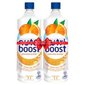 LỐC 2 - NUTRIBOOST VỊ CAM CHAI 1 LÍT