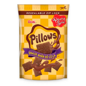 SNACK OISHI NHÂN CHOCO GÓI 80G