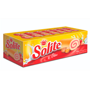 SOLITE CUỘN KEM VỊ DÂU 360G/396G
