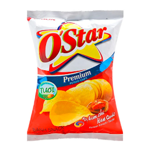 SNACK O'STAR KIM CHI GÓI 55G (63G)
