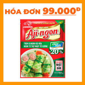 HẠT NÊM AJINGON HEO GIẢM MUỐI GÓI 150G