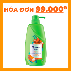 DẦU GỘI REJOICE SIÊU MƯỢT 900ML
