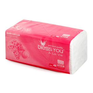 KHĂN GIẤY BLESS YOU À LA VIE/ HOLD ME GÓI 250 TỜ