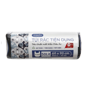 TÚI RÁC TIỆN DỤNG SOJI 50L X 19 TÚI (SIZE L)