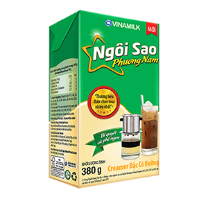 SỮA ĐẶC NGÔI SAO PHƯƠNG NAM XANH LÁ HỘP GIẤY 380G