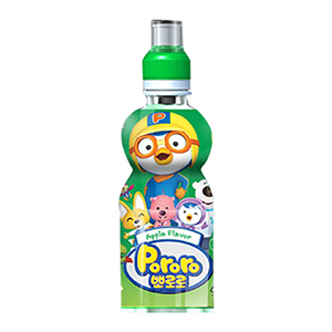 NƯỚC PORORO HƯƠNG TÁO CHAI 235ML