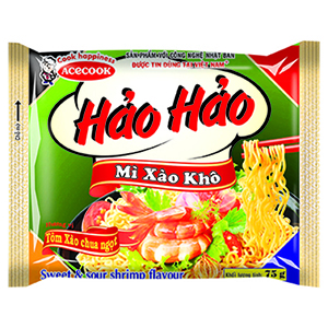 MÌ HẢO HẢO TÔM XÀO CHUA NGỌT 75G