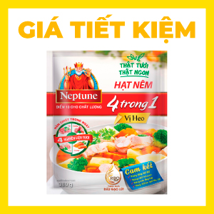 HẠT NÊM NEPTUNE 4 TRONG 1 VỊ HEO 380G