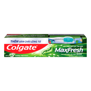 KEM ĐÁNH RĂNG COLGATE MAXFRESH TRÀ XANH 225G/230G