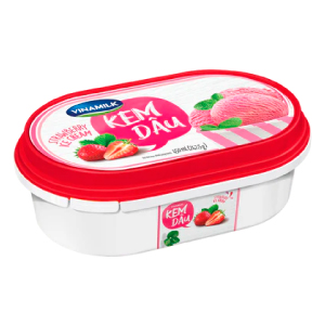 KEM VINAMILK DÂU HỘP 450ML