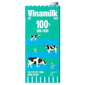 SỮA TIỆT TRÙNG VINAMILK KHÔNG ĐƯỜNG HỘP 1L