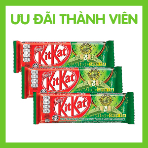 SOCOLA KITKAT TRÀ XANH THANH 2F 17G