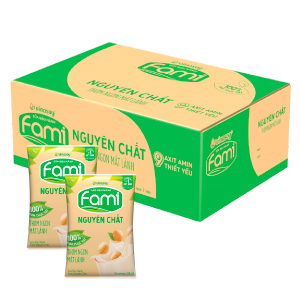 [THÙNG] SỮA ĐẬU NÀNH FAMI BỊCH 200ML