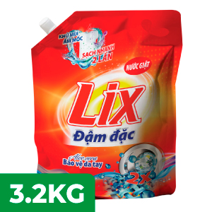 NƯỚC GIẶT LIX ĐẬM ĐẶC TÚI 3.2KG