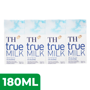 SỮA TH TRUE MILK CÓ ĐƯỜNG 180ML