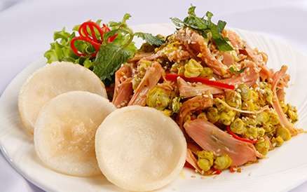 Hến xào mít