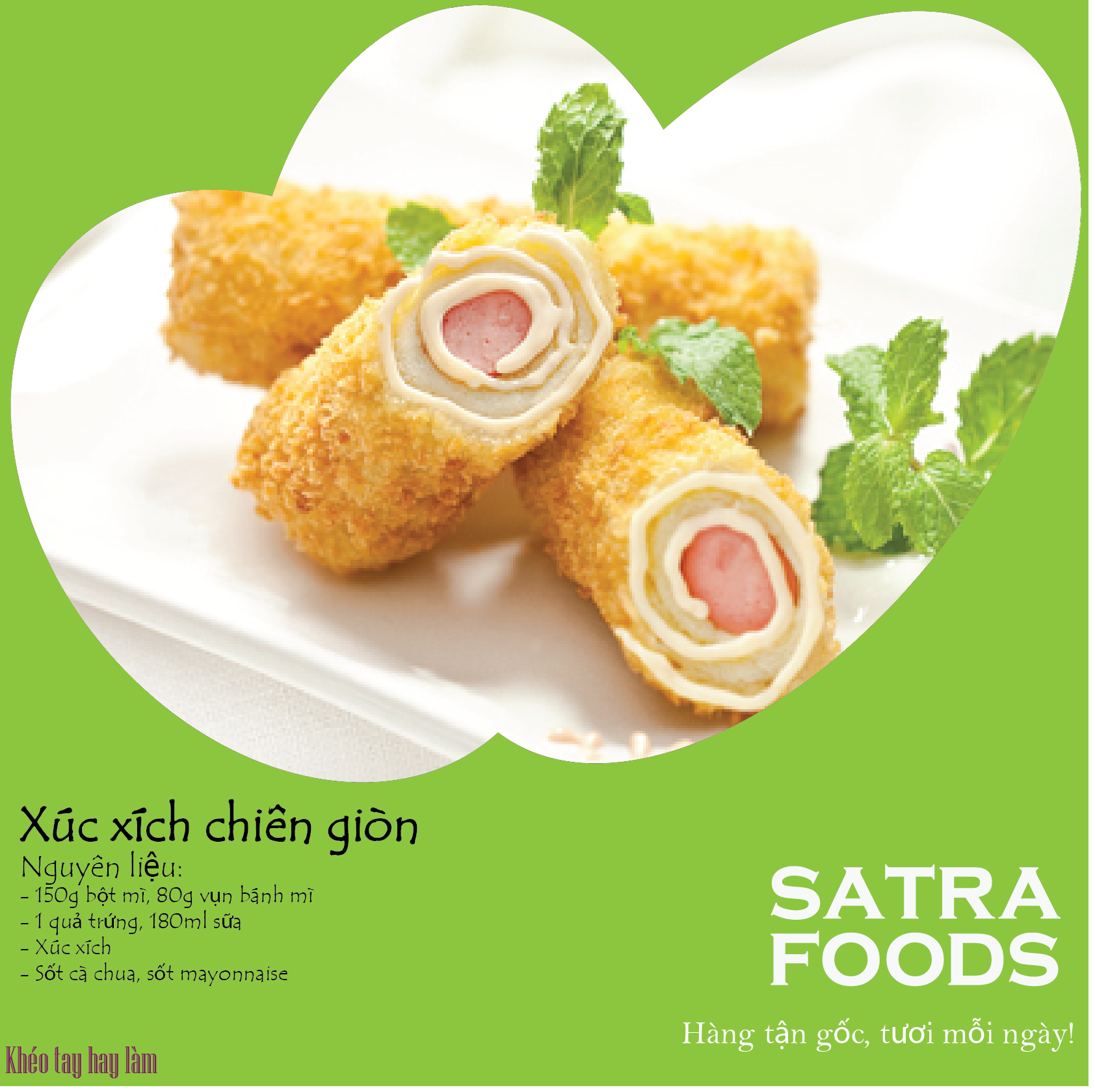 Xúc xích chiên giòn