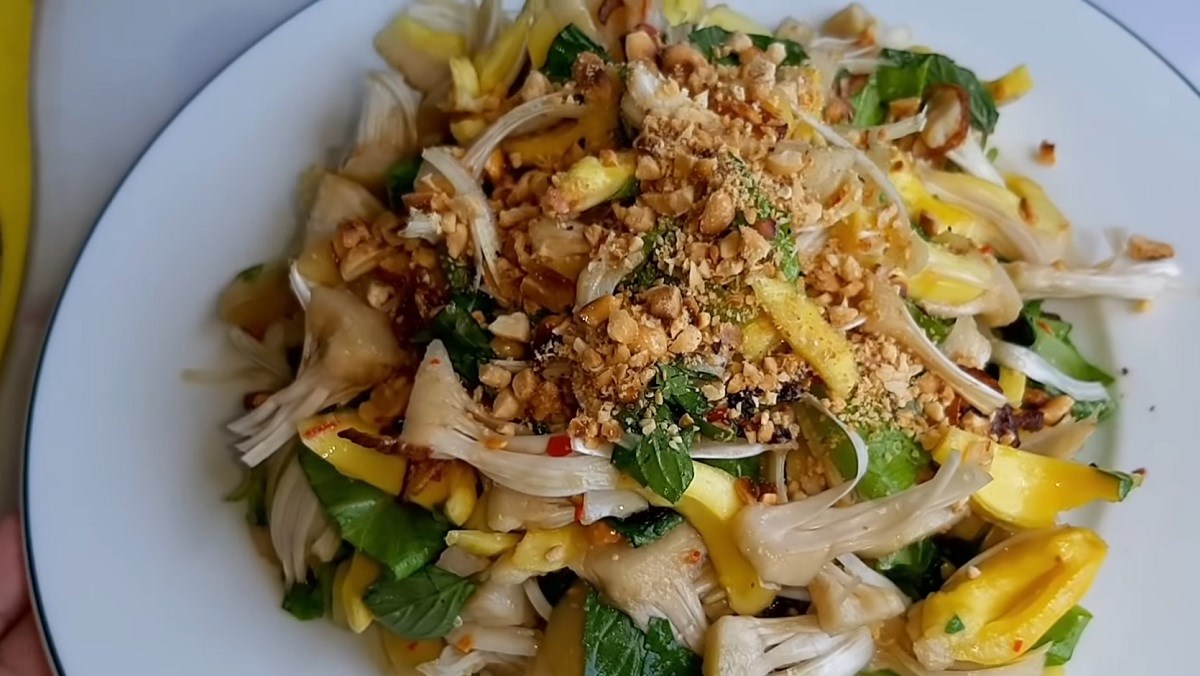 CÁCH LÀM GỎI MÍT CHAY THƠM NGON LẠ MIỆNG