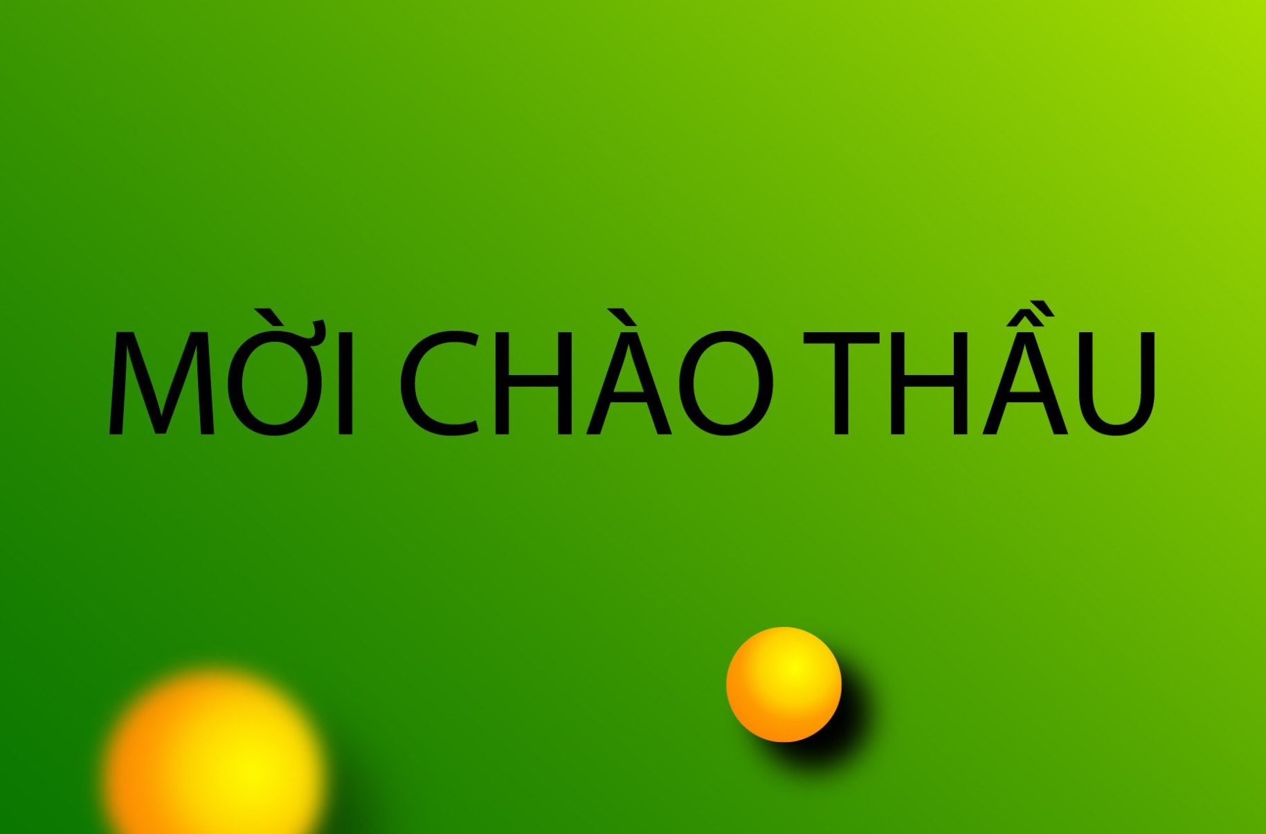 THƯ MỜI CHÀO GIÁ THÁNG 06/2025