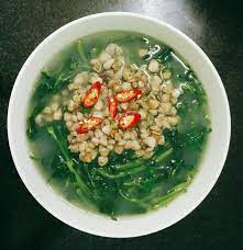 CANH RAU MUỐNG NẤU HẾN