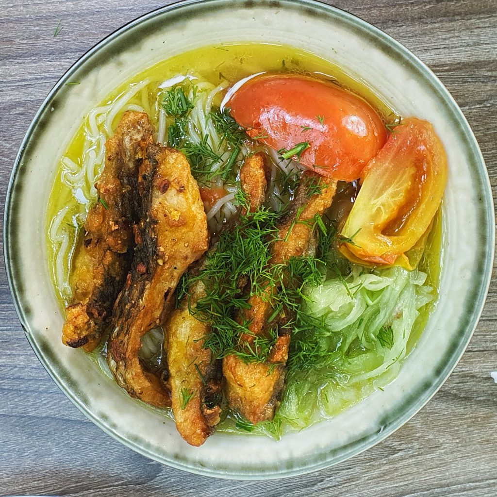 CÁCH NẤU BÚN CÁ HÀ NỘI CHUẨN VỊ, KHÔNG TANH